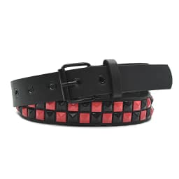 New Purple Rivet Punk Women's Belt Hip Hop Y2k Jeans Accessories Girdle Fashion Trend Pu Leather Pin Buckle Waistband Unisex