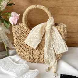 Ribbon Floral Embroidered Lace Ribbon Headbands Long Thin Pendant Sun Hat Lace Trim Hair Ribbon Bag Decoration Hair Accessories