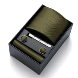 Classic Formal Solid Color Men's Tie Gift Box Set of 4 Pieces, Men's Gift Preferred for Christmas, Valentine's Day, New Year, Fa