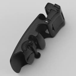 3.5cm Men's Belt Buckle Head Black Matte Automatic Buckle Belt Accessory Classic Buckle