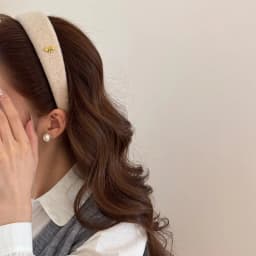 Adult Lazy Old Money Style Wide Edge Headband Retro Suede High Skull Top Hair Accessories Show Small Face