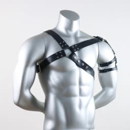 Men Sexy Punk Belt Harness Adjustable Belt Body Goth Harness Strap Cosplay Clothing for Adult Party Clubwear Belt