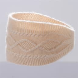 Autumn Winter 100% Cashmere Headband for Women, Warm Headscarf, Hair Tie, Wide Knitted Wool Headband, Neck Warmer, Gaiter