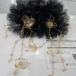 Elegant Lotus Flower Hair Clip Sequins Tassels Hair Claw For Women Girls Sweet Fashion Shark Clip Hair Accessories Gifts