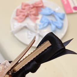 4 Pairs of Satin Bow Hair Clips for Girls, with Fresh and Sweet Side Clips, Versatile Bangs, and Multi Colored Hair Accessories