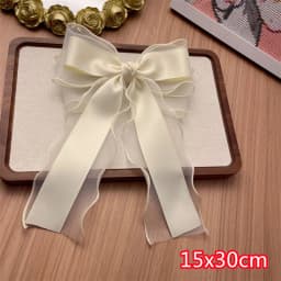 Elegant Long Ribbon Bow Spring Hairpins Women Girl Kid Hair Clips Pin Barrettes Accessories Hairgrip Headwear Headdress Ornament