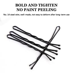 25 Pcs Hairstyle Hairpins Women Bobby Pins Styling Hair Accessories 5.5cm Hair Clip Lady Hairpins Curly Wavy Grips