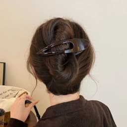 New Leopard Print Swallowtail Flat Hair Clip for Women Girl Large Duckbill Barrettes Hairgrip for Thick Hair Styling Accessories