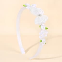 1Pcs Children Butterfly Headband Lace Flower Headpiece for Girls Daily/party Cute Hair Accessories,available in Multiple Colors