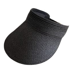 Summer Beach Sun Hat Women Portable Folding Wide Brimmed Straw Hat Fashion Shaped Hollow Top Straw Hat Girls Bucket Hats Travel