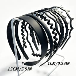 3pcs ZYFHTT Simple Acrylic Headband for Women Elegant Face Washing Hair Band Fashion Girls Hair Hoop Hair Accessories
