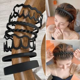 3pcs ZYFHTT Simple Acrylic Headband for Women Elegant Face Washing Hair Band Fashion Girls Hair Hoop Hair Accessories