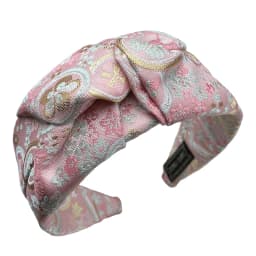 High Sense Embroidery Hairpin Hoop Female High Skull Top Adult Sweet Elegant Headdress Wide Edge Compression Headband