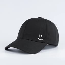 Women's Basic Smiley Graphic Baseball Cap Adjustable Casual Hat for Daily Travel Weekend Gathering Vacation Party