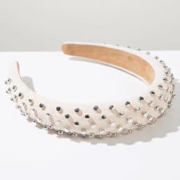 Sweet Cool Style High Crown Sponge Headband Korean Ins Wide Rivet Hair Hoop Fashion Versatile Female Hair Accessories
