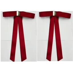 2pcs Bow Hair Clips Magnetic Women Mini Butterfly Hair Claw Style Strong Hold No-Slip Hair Ribbon Ponytail Holder Accessories
