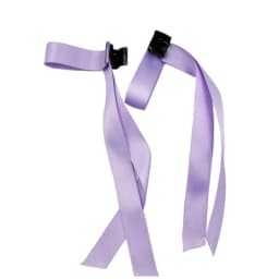 2pcs Bow Hair Clips Magnetic Women Mini Butterfly Hair Claw Style Strong Hold No-Slip Hair Ribbon Ponytail Holder Accessories