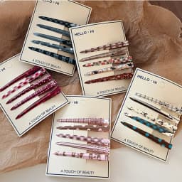 2026 Fashion Dot Hair Clip For Women Makeup barrette girls cute plaid hairpin bow hairclip Bangs clip Gyaru hair accessories