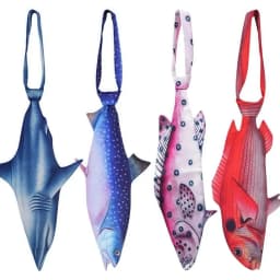 3D Fish Fish-shaped Men's Tie Animal Pattern Lifelike Kitten Necktie Satin Fabric Novelty Creative Neck Tie For Party Wedding
