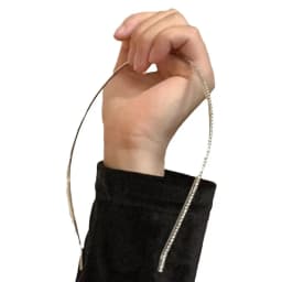 1PC Fairylike Rhinestone Hair Hoop Shimmering Minimalist High-End Sparkling Accessory for Women Elegant Cool Hairband