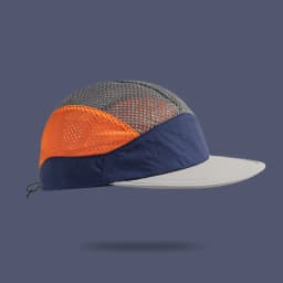 Retro Trend Color-Matched Design Mesh + Quick-Drying Fabric Brimmed Baseball Cap, Suitable for Outdoor Sports and Sun Protection