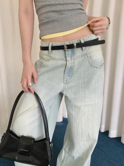 Korean Style Thin WaistBelt For Women Niche Minimalist Belt For Skirts And Jeans Decorative Waist-Cinching Leather Belt