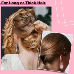 60/600pcs Black Straight Line Hair Clip U-shaped Needle Lady Hairpins Curly Wavy Grips Women Bobby Pins Styling Hair Accessories