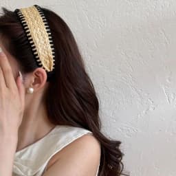 Wide Edge Straw Weave Headband Bohemia Vacation Style Raffia Grass Hairband Woven Korean Style Bohemian Style Hair Hoop Headwear