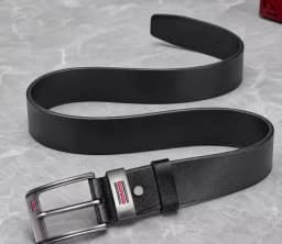 New Men's Belt High Quality Buckle Jeans PU Casual Belts Business Cowboy Waistband Male Fashion Designer Men Belt
