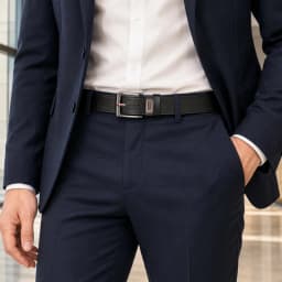 New Men's Belt High Quality Buckle Jeans PU Casual Belts Business Cowboy Waistband Male Fashion Designer Men Belt