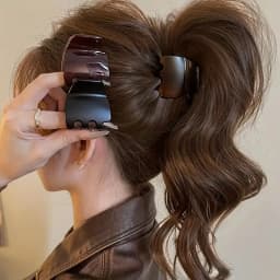 1pc Matte Finish High Ponytail Hair Clip That Won’t Damage Your Hair | High-end Women’s Hair Clips | Ideal for Daily Outings