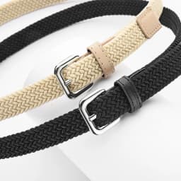 Stretch Nylon Children's Belt Simple Design Jeans Accessories Girdle Outdoor Sports Training Pin Buckle Elastic Canvas Waistband