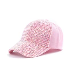 Ladies' Baseball Cap Summer Autumn Rhinestone Versatile Women Sun Hat Shopping Korean Style Fashion Hip-Hop Travel Peaked Cap
