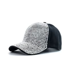 Ladies' Baseball Cap Summer Autumn Rhinestone Versatile Women Sun Hat Shopping Korean Style Fashion Hip-Hop Travel Peaked Cap