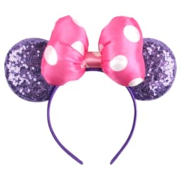 Big Hot Sales Women Fashion Ears Headband For Girl Women 5''Polka Big Bow Hairband Festival Party Travel DIY Hair Accessories