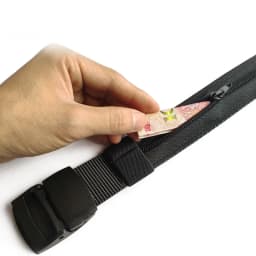 Travel Cash Anti Theft Belt Waist Bag Women Portable Hidden Money Strap Belt Wallet Waist Pack Men Secret Hiding Belt 1/2PCS