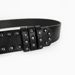 Unisex Jeans Belt Female Punk Gothic Wide Belts For Women Luxury Designer Brand Cross Men's belt Male Balck Rivet Waistband Male