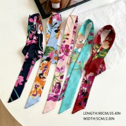 5 Piece Set Headband Ribbon Belt Scarf Wrap Ribbon Gift Wrapping Bow Multi Functional Favor Ribbon Multiple Color Options