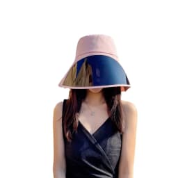 Wide Brim Full Face Cover Bucket Hat for Women Summer Beach Sun Hat with UV Protection Visor Flap Fisherman Cap Outdoor Sports