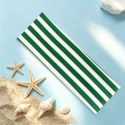 Fashion Striped Elastic Hair Band Sweat-absorbing Soft Wide Hairband Hair Accessories Non-slip Sports Headband