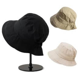 Casual Wide Brim Fisherman Hat Thin Sun-Proof Bucket Hat UV Protection Japanese Style Fishing Caps Camping
