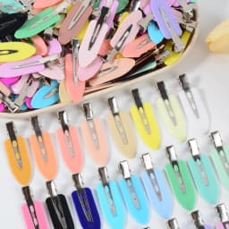 10Pcs-50Pcs Seamless Basic Hair Clips Suitable for Women and Y2K Girls' Hairstyles, Non-Bending Hair Clips, Fashionable Hair Accessories