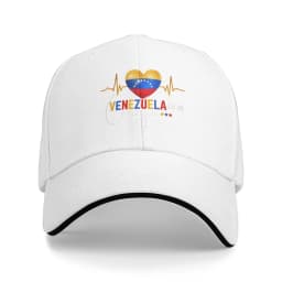 Women Men Venezuela En El Corazon Venezuelan Pride Outdoor Hat Sun Cap New Baseball Cap Snapback Sunshade