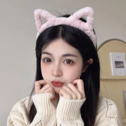 Plush Cat Ear Lolita Headbands Girls Cartoon Furry Hair Bands Hoop Women Cosplay Costume Party Headwear Korean Hair Accessories