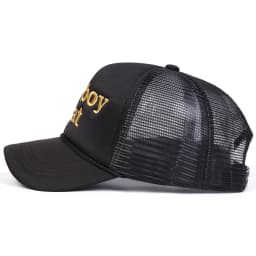 Unisex Cowboy Hat Letter Embroidery Baseball Net Caps Spring Summer Outdoor Sunscreen Hat Adjustable Casual Trucker Hats