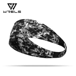WRELS Anti-Slip Sports Headband Sweat Absorbing Headband Women Men Elastic Gym Fitness Running Yoga Headwrap Breathable Hairband