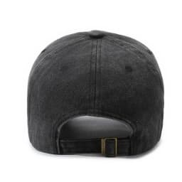 Men's American Wide Brimmed Retro Face Enhancing Little Women's Big Head Circumference Baseball Cap Washed Hat Trendy Cap
