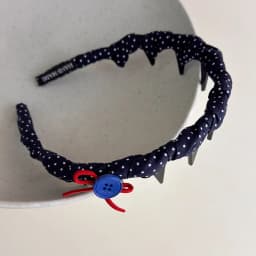 Vintage Headbands for Women British Style Toothed Non-slip Hair Bands Red Bow Blue Hair Hoop Hairband Face Wash Hair Accessories