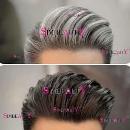 Super Durable Natural Hairline Grey Men Toupee 1b40 1B80 Brown Thin Male Wigs Human Hair Microskin Skin Pu Capillary Prosthesis