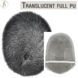 TESS Men Hair Wig 100% Human Hair Men Toupee Buzz Cut Hair System Super Thin Skin Natural Black Short Hair Pieces Wigs for Male